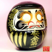 会社設立記念のお祝い品：安全第一だるま・右側面画像